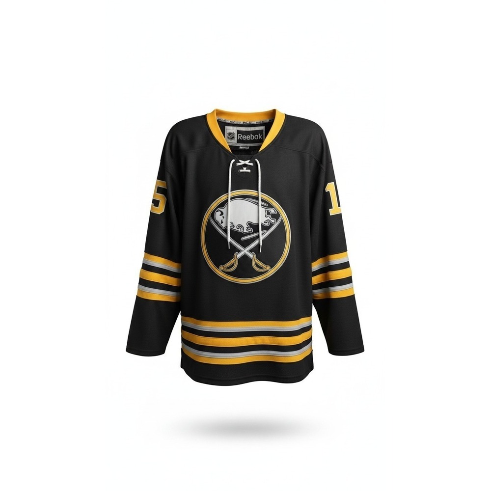 Reebok Buffalo Sabres Jack Eichel Jersey - 2015-16 - Size Medium (50) #15